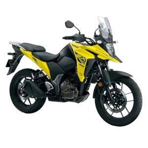 Yellow Suzuki V-Strom 250 SX