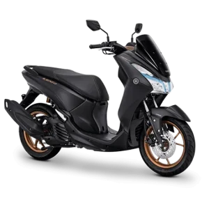 Black Yamaha Lexi 125